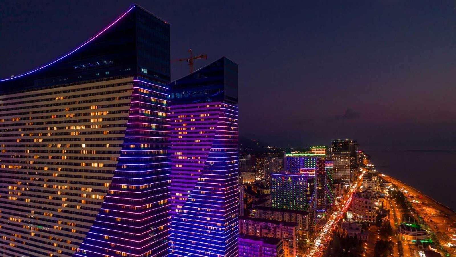 Orbi City Apartments On The Beach Batumi Exterior foto